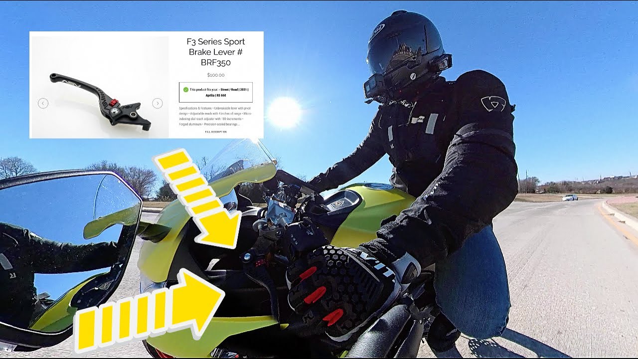 Aprilia RS660 | ASV Clutch & Brake Lever Install and Review