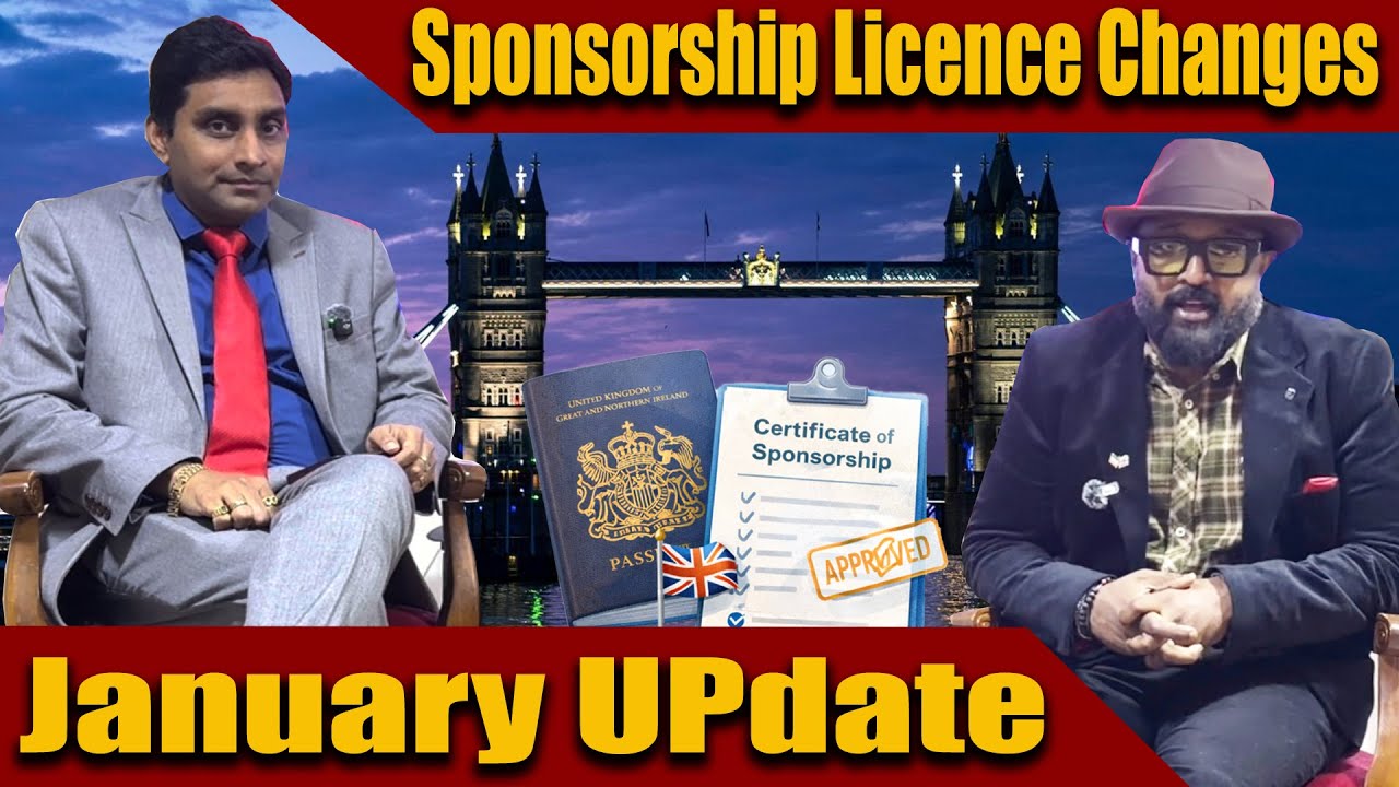 Can a business still get a Sponsor Licence | January Update | Badri Interview | London Thamilan |
