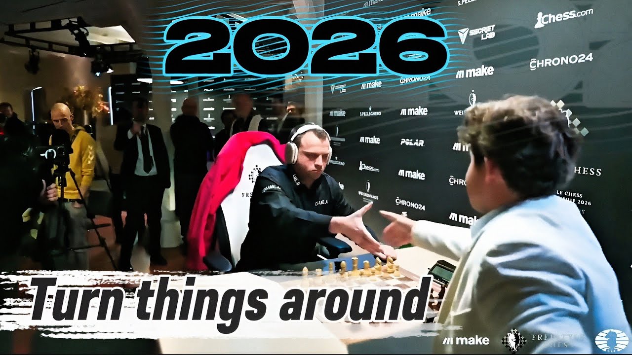 Magnus Vs Hans Moke Niemann || Fide Freestyle World Championships 2026