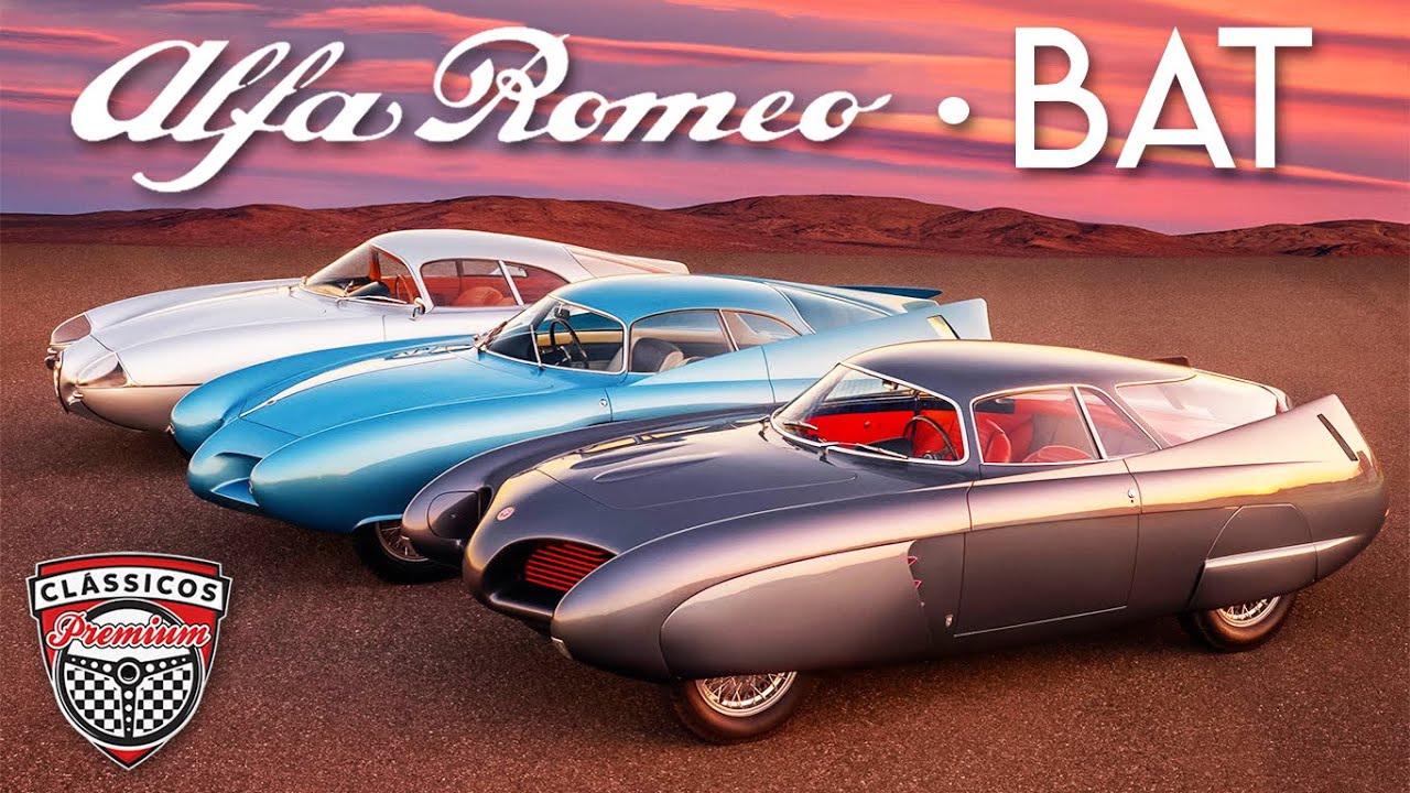 Alfa Romeo BAT (1953) - Um estudo em aerodinâmica - Clássicos Premium