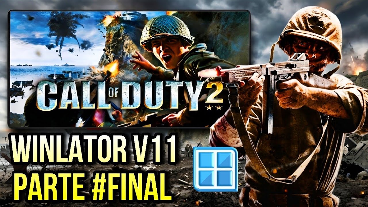 Call of Duty 2 PC 120 FPS PARTE #3 Winlator V11 Snapdragon 865 Overclock GPU 1300 MHz 👑 2026