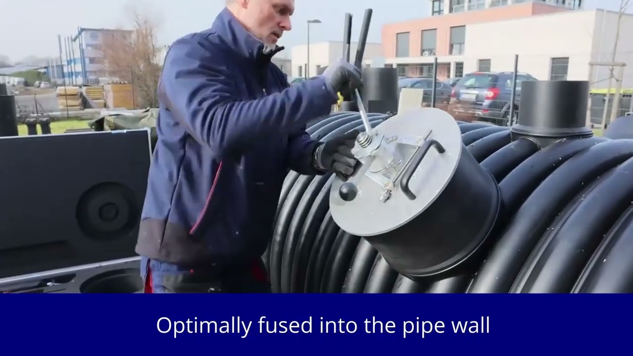 Branch Connections on PE/PP Pipes — External Welding Only (Smooth Inside)