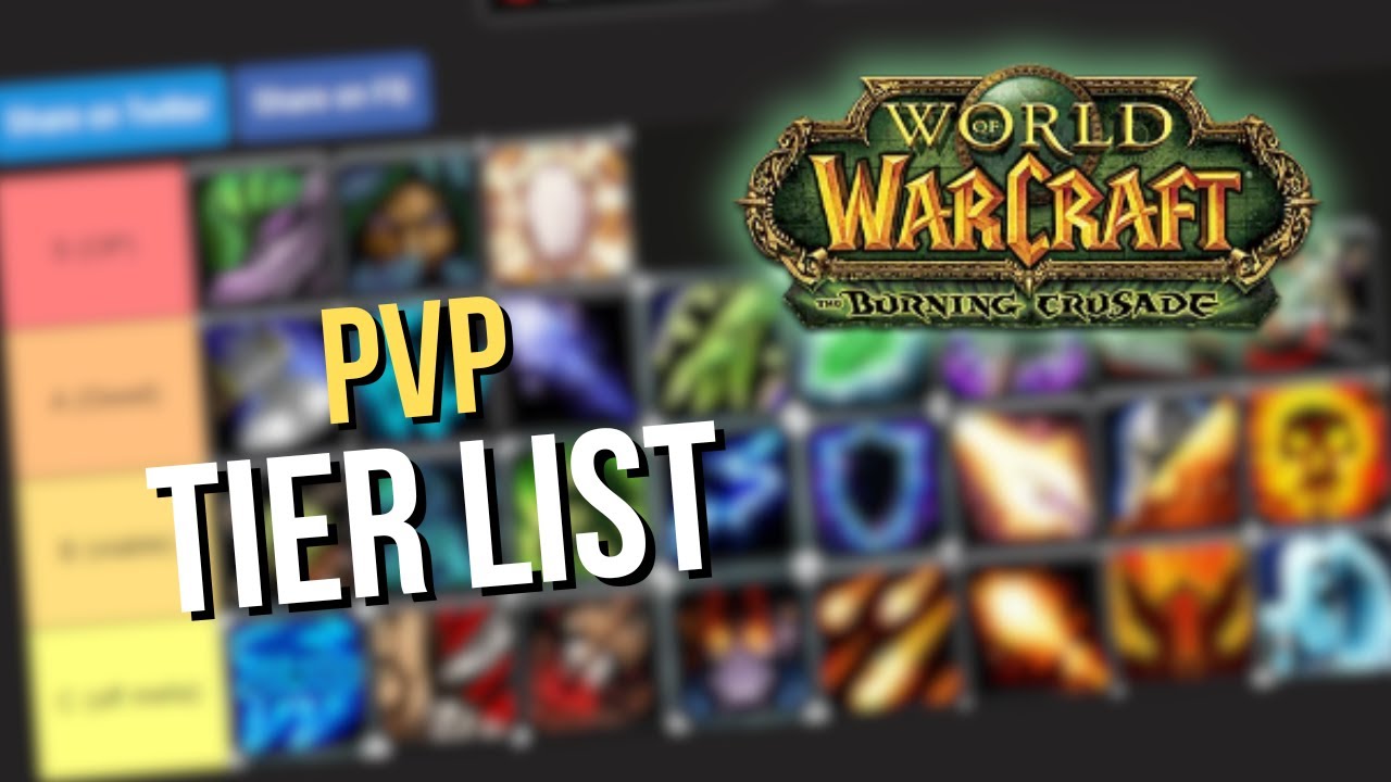 Рейтинг персонажей PvP в Burning Crusade, 1 сезон | Hozitojones