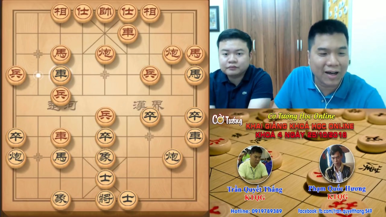 Pháo Đầu Tam Binh VS Pháo Đầu Thất Binh. Hà Văn Tiến giao lưu học viên!