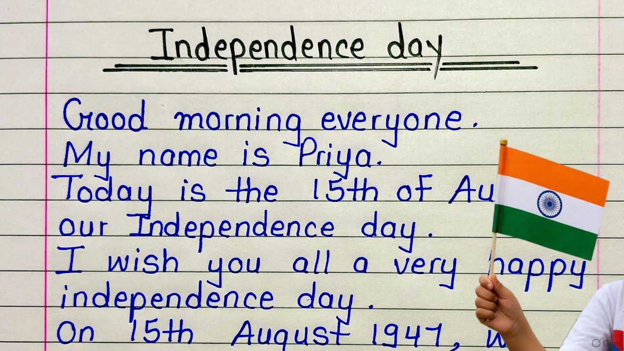 Short speech on Independence Day 2026 🇮🇳 | 15 August speech for students 