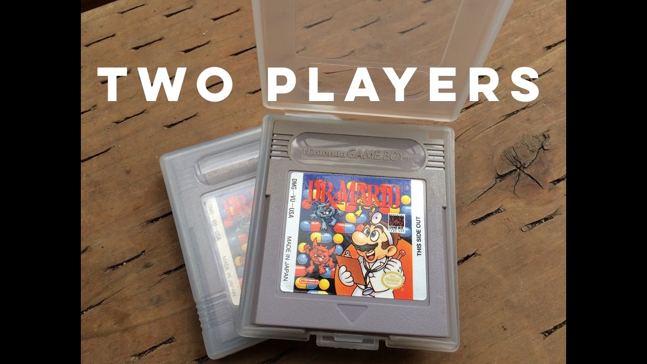 Dr. Mario Game Boy Two Player Link Cable Play DMG-VU-USA