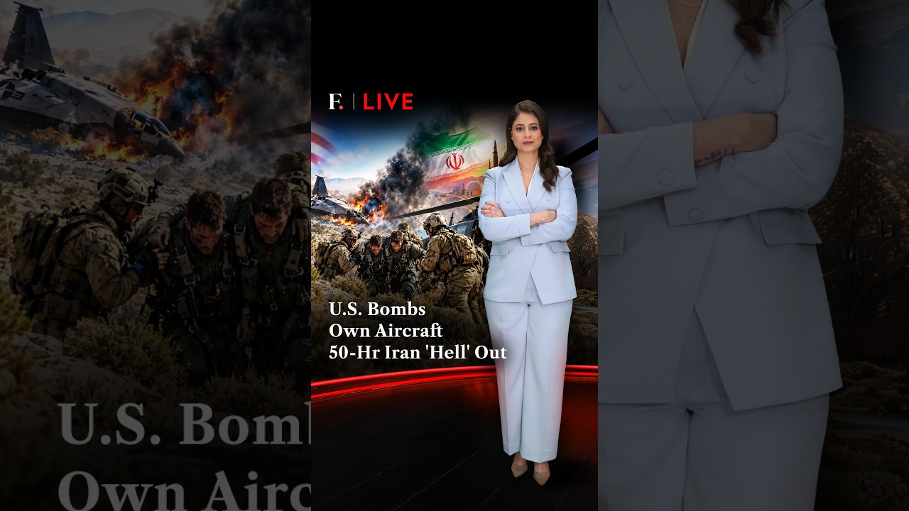 U.S. Bombs Own Aircraft 50-HR Iran 'Hell' Out | Firstpost Live