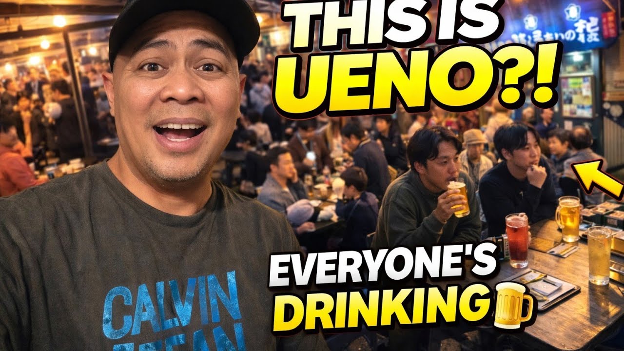  I Was NOT Ready for Ueno at Night&hellip; 🍻 (Ameyoko Turns Wild!)
