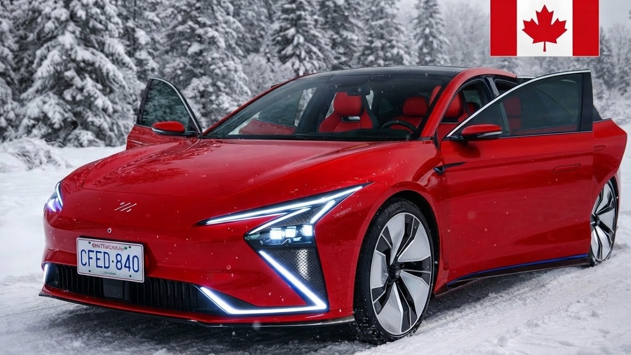 from $25,000 in CANADA! TOP 5 LUXURY SEDANS EV by China!