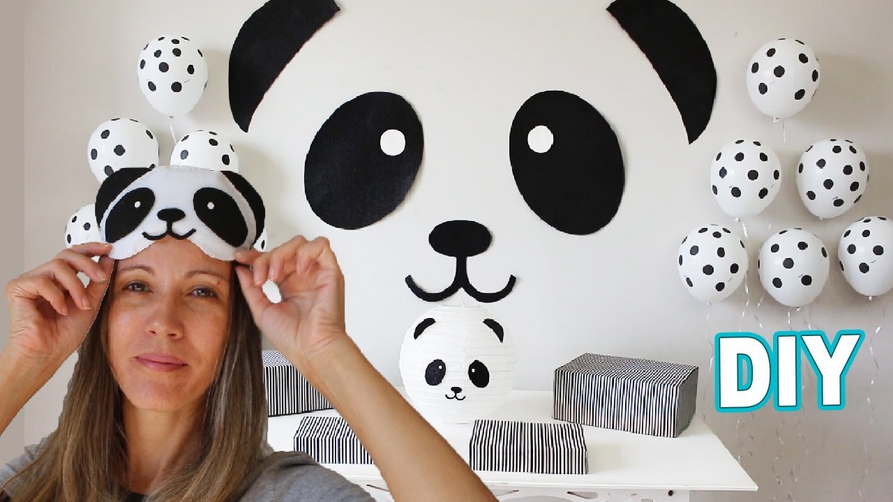 Faça você mesmo FESTA PANDA