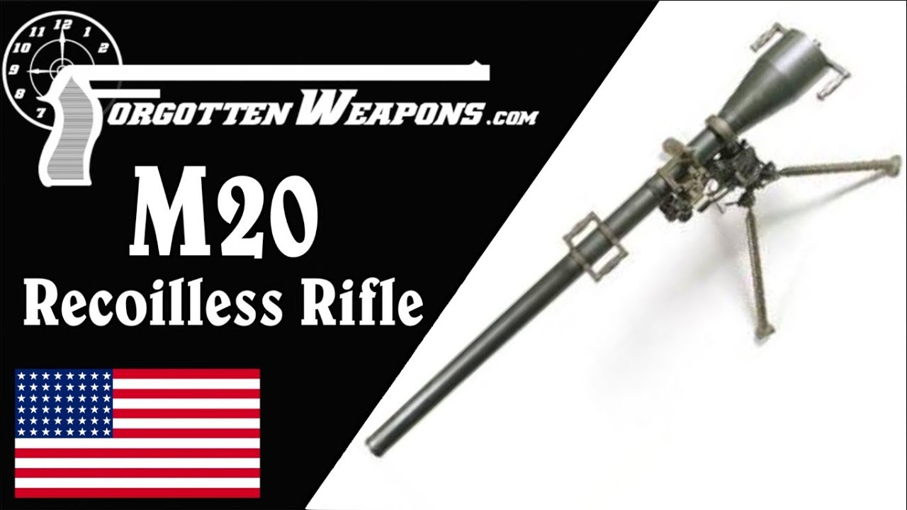 M20 75mm Recoilless Rifle: When the Bazooka Just Won't Cut It