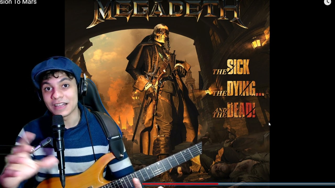 Megadeth - Mission To Mars - React Com Análise Musical em PT/BR!
