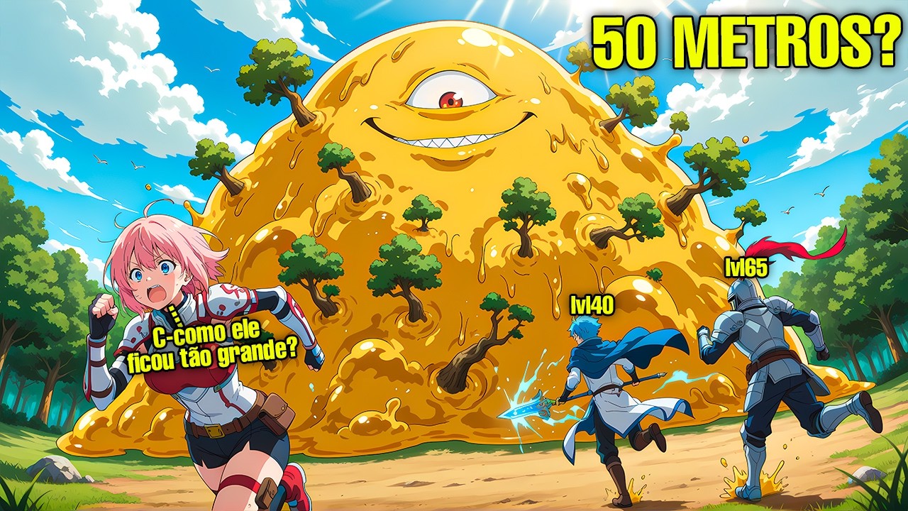 Reencarnado como um Slime que Devora Inimigos e Rouba Seus Poderes! - Manhwa Recap