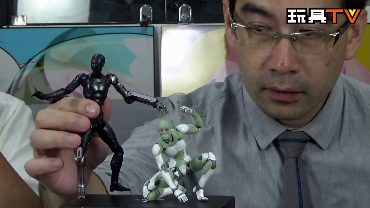 TOYSTV S3 EP3 P5「爆玩具」1000toys 1/6 STORM SHADOW & 1/12 Synthetic Human Unbox