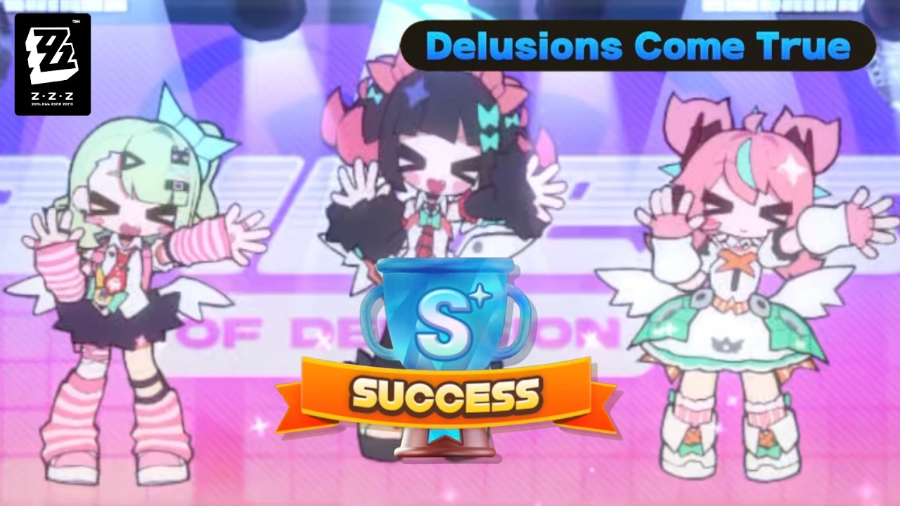 ZZZ Delulu Rhythm Game ALL SONGS S+