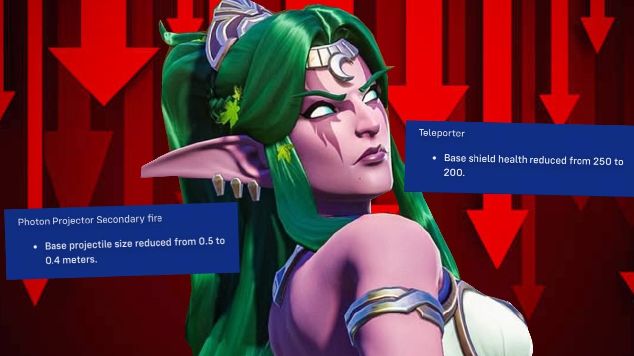 SYMMETRA GOT NERFED - Overwatch