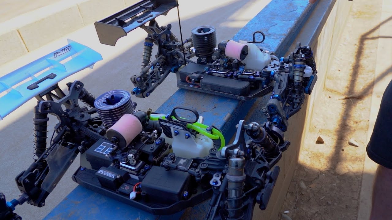 Сравнение багги Nitro 1/8 | Tekno NB48 2.1 и Team Associated RC8B4