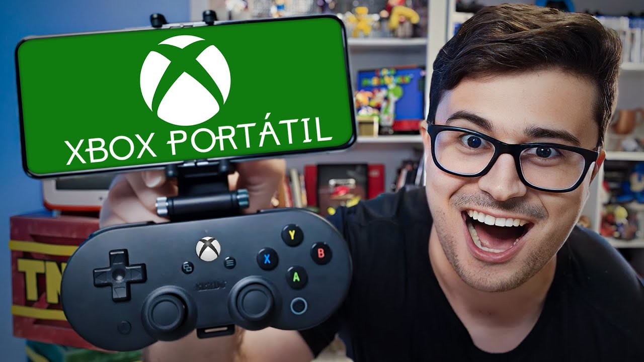 Esse CONTROLE vai TRANSFORMAR seu CELULAR em um XBOX PORTÁTIL