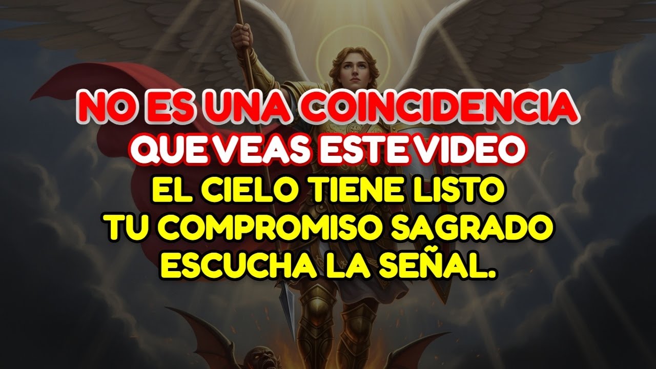 📜 La profecía prohibida del Arcángel Miguel sobre tu boda secreta ha sido revelada ahora