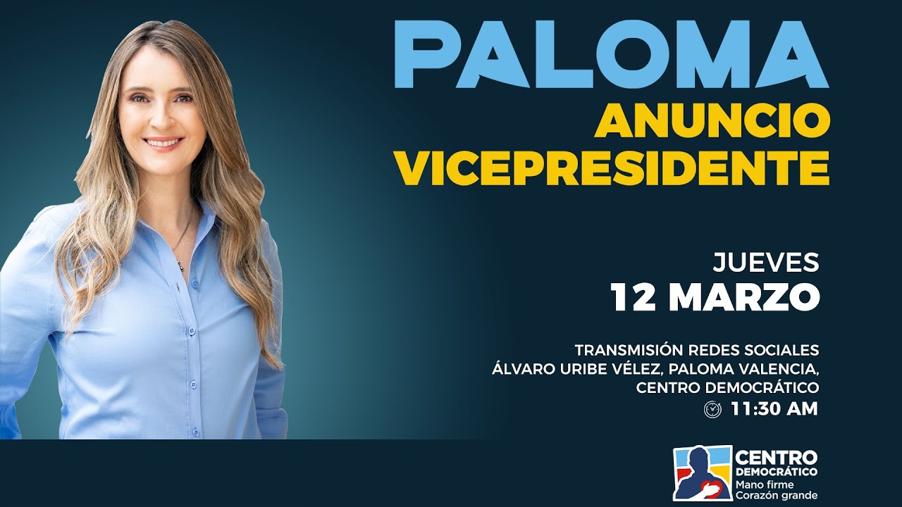 Anuncio fórmula Vicepresidencial