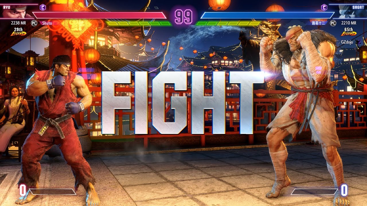 Street Fighter 6 🔥 ШУТО (Рю, занимающий 1-е место в рейтинге) против СЯОХАЯ (Сагат, занимающий 3-...
