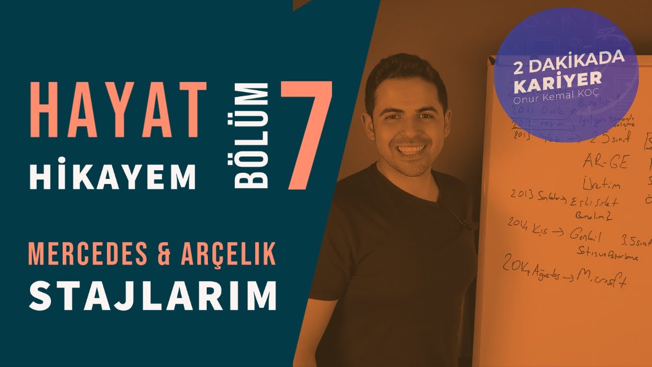 Hayat Hikayem Bölüm #7 - Mercedes ve Arçelik'te Üretim, Arge Stajlarım