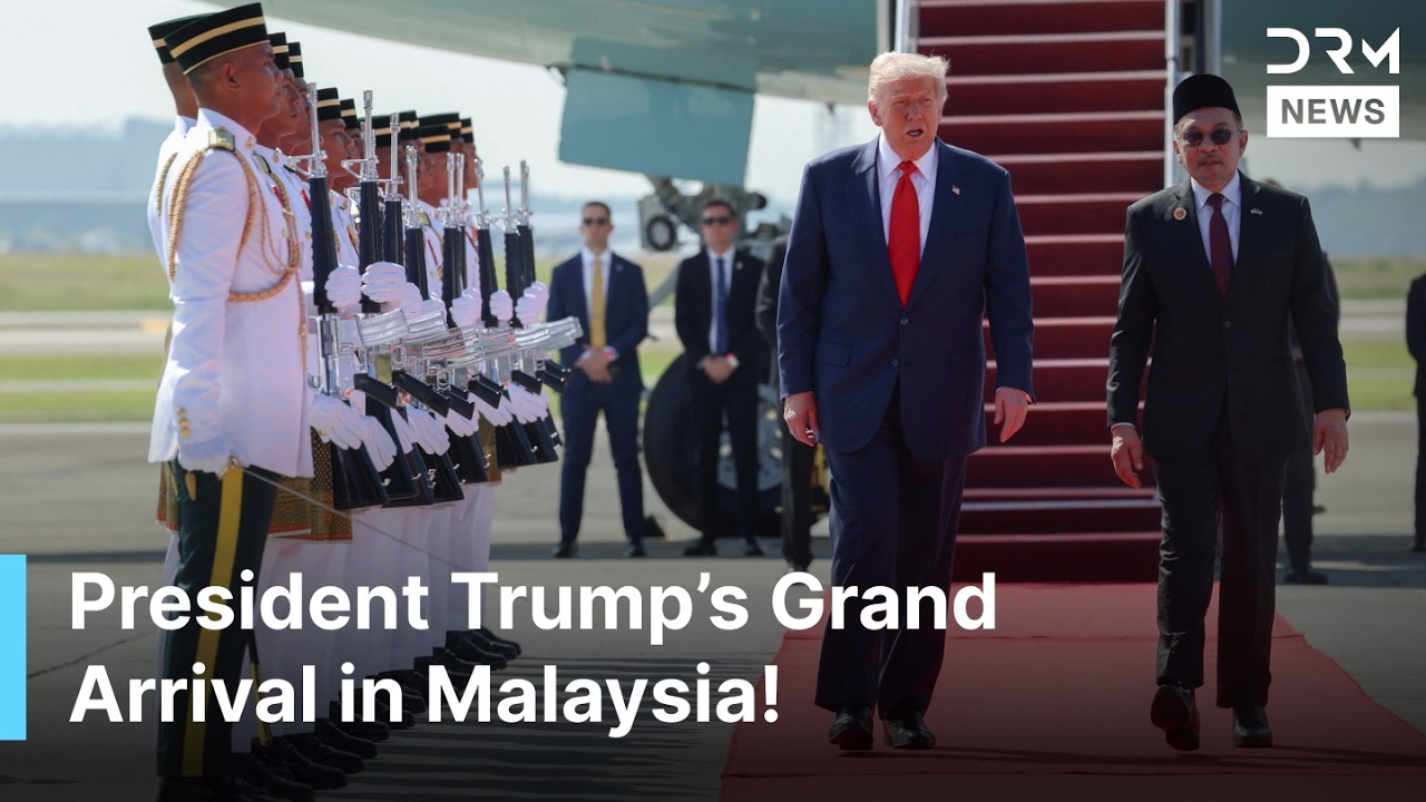 Malaysian PM Anwar Ibrahim Welcomes President Trump to Kuala Lumpur at ASEAN Summit! | AC1G