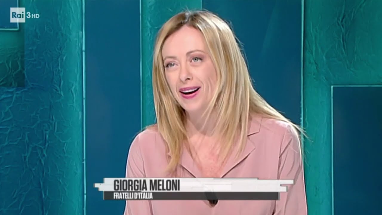 Giorgia Meloni a Carta Bianca intervistata da Bianca Berlinguer. Non perdetela!
