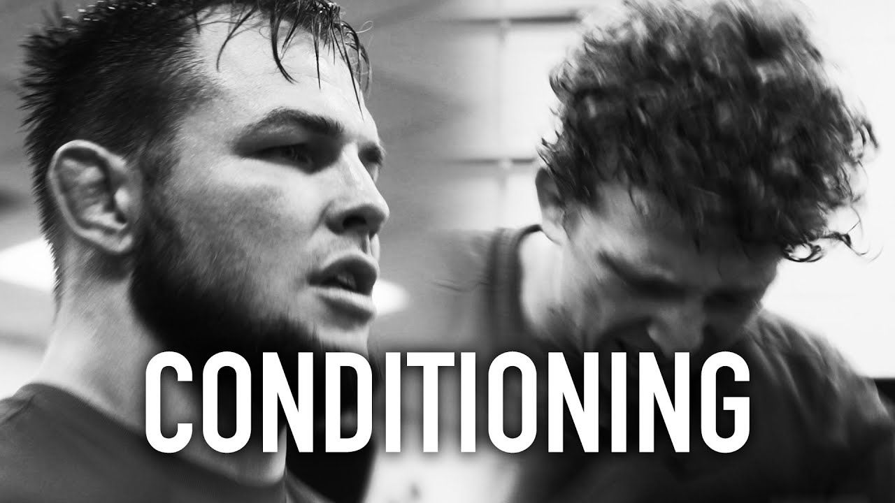 Conditioning with Coach Wolfe & Coach Brewer