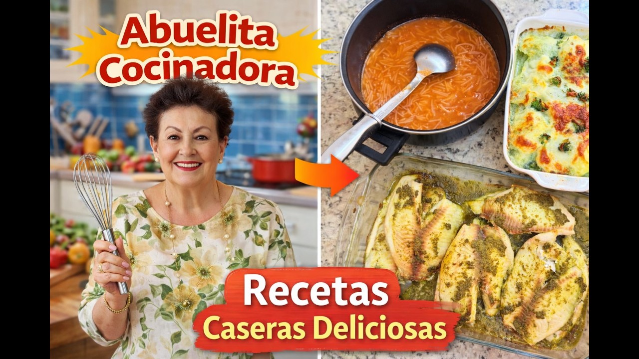 ⭐ La Abuelita Cocinadora 👵 Recetas caseras deliciosas