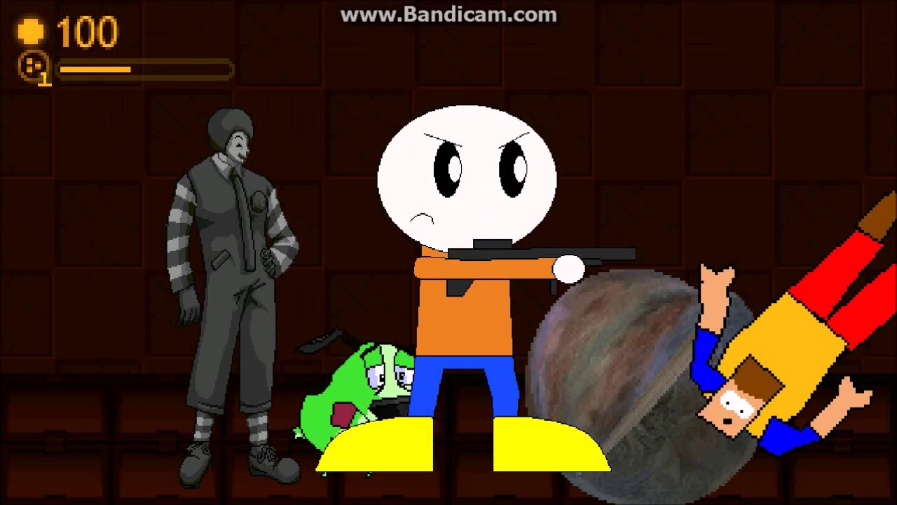 Mugen Request Battle #34 Norman, Dee Bee Kaw, Courage And Dark Donald Vs Giygas