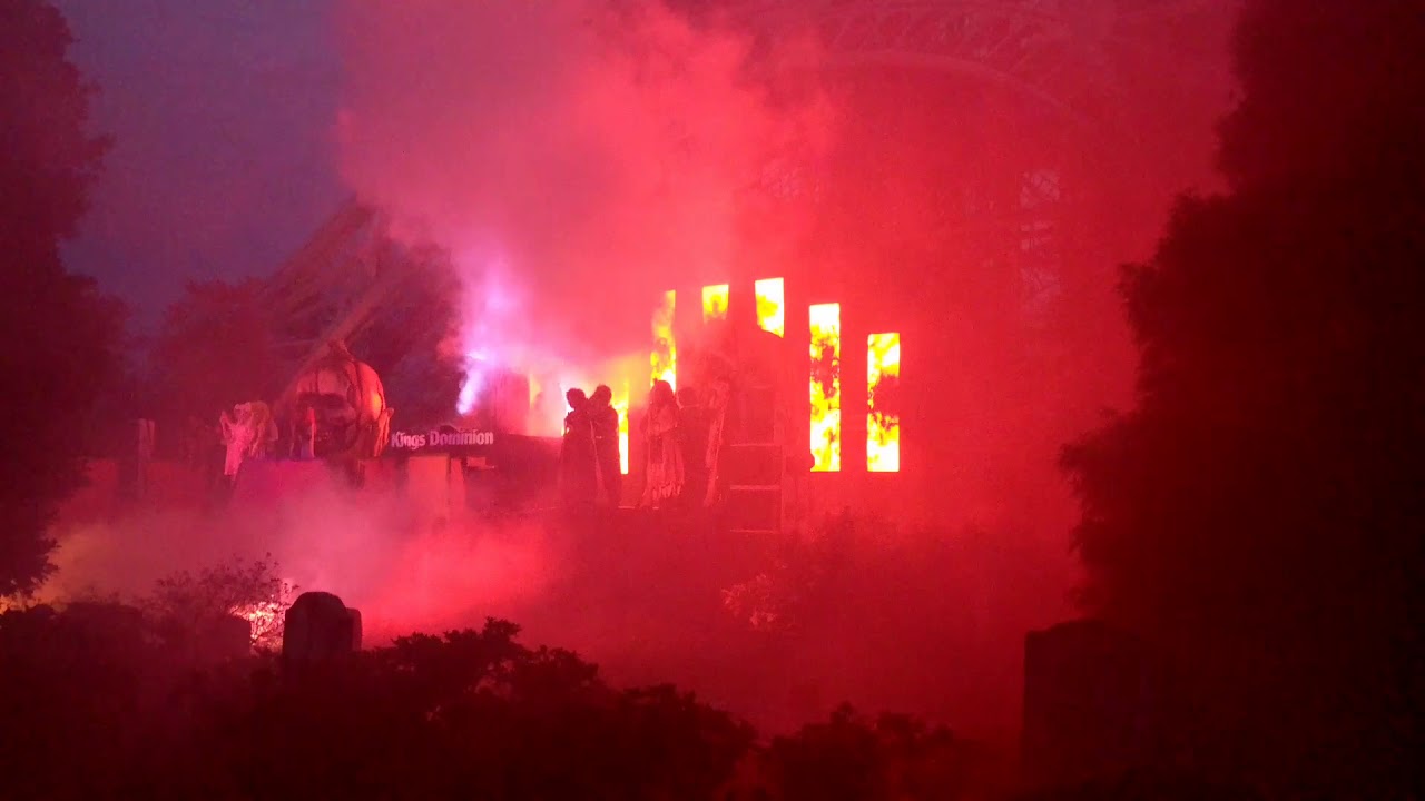 Kings Dominion Haunt 17 Overlord's Resurrection and Witches Dance