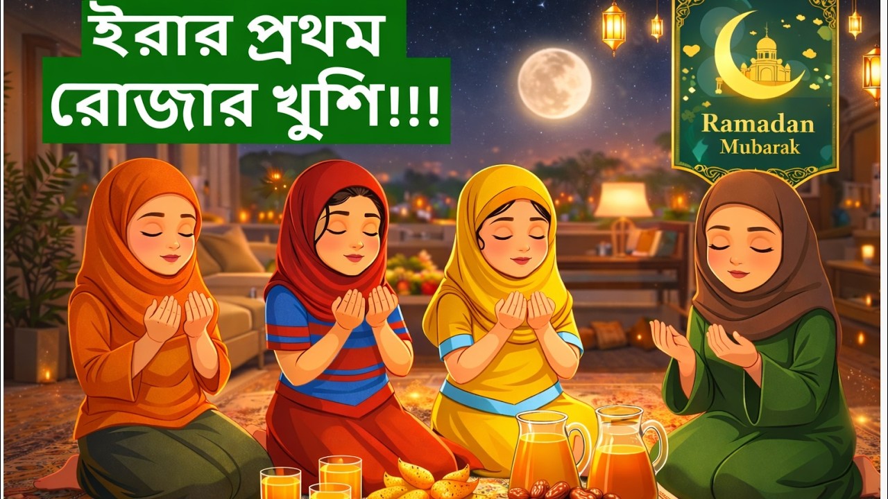 ইরার জীবনের প্রথম রোজা | ইফতারে পানি পান করার সঠিক সুন্নত #ramadan #islamicvideo #education #viral