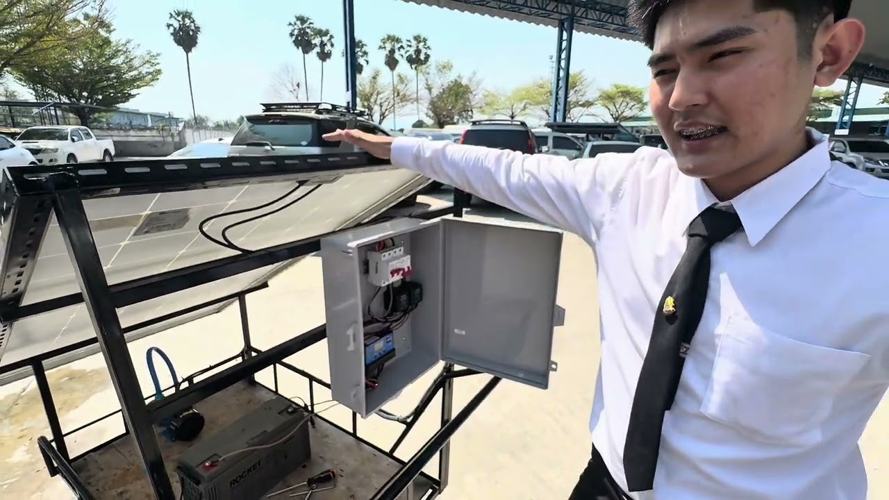 ปั้มน้ำโซลาร์เซลล์แบบเคลื่อนที่