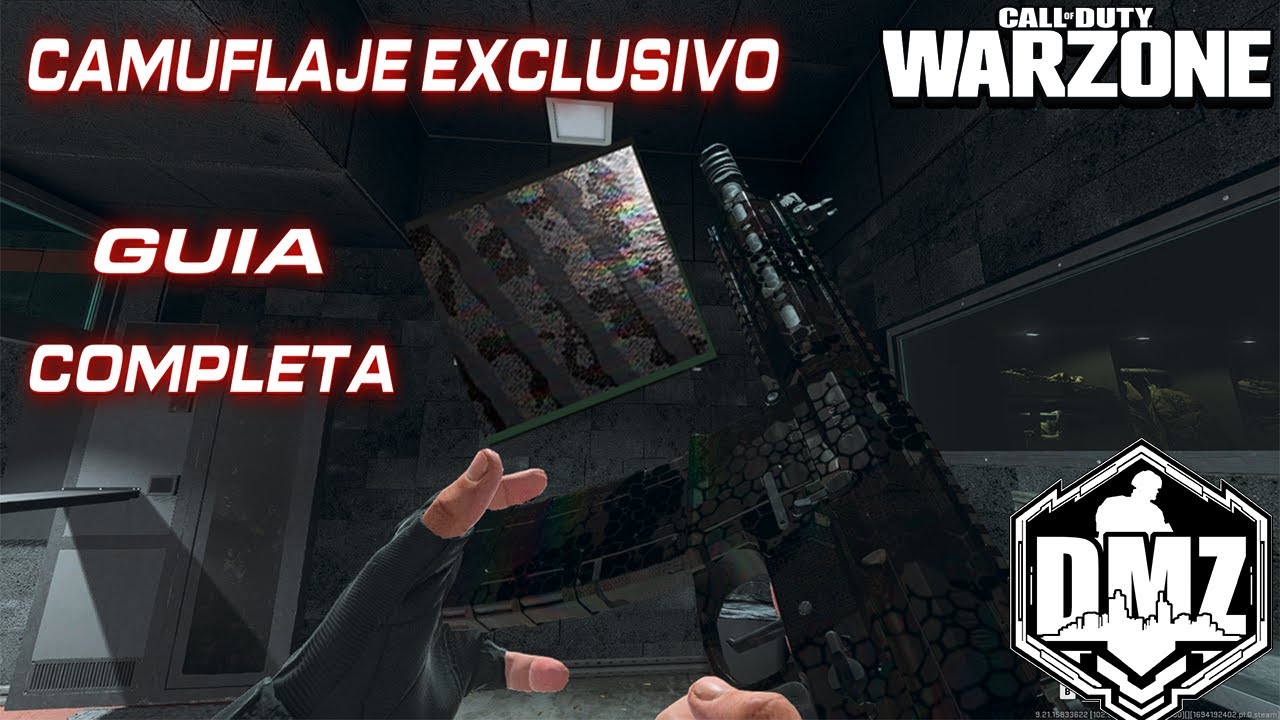COMO CONSEGUIR "SERPENTINE" EL CAMUFLAJE MAS EXCLUSIVO DE COD WARZONE Y DMZ *GUIA COMPLETA*