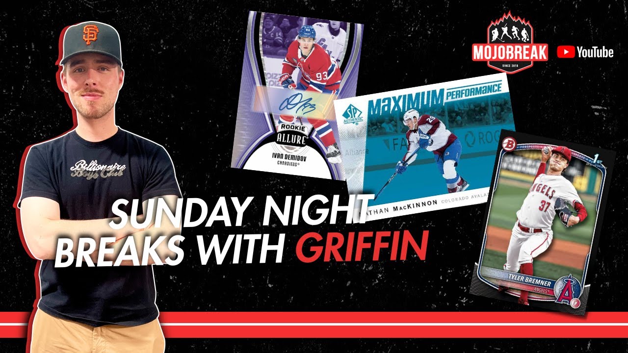 2025 Bowman Draft Hobby Case, 2024/25 UD SP Authentic NHL & MORE w/ Griffin! - 01.25.26