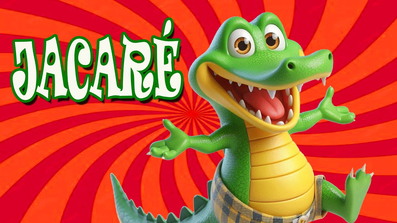 O jacaré - o jacare foi passear lá na lagoa - MÚSICA INFANTIL