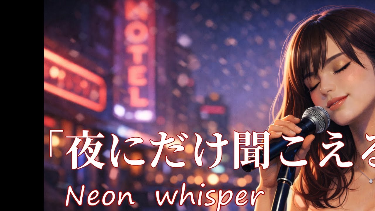 【AI Music】Neon Whisper – Mii（みい） | Synthwave / Dreamwave Night