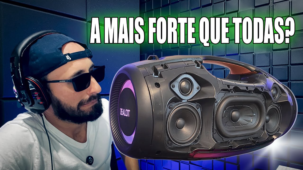 Zealot S89 250W a Caixa de Som Com Grave Forte - Vai dar Medo na Tribit e W-king? @Jagist reviews