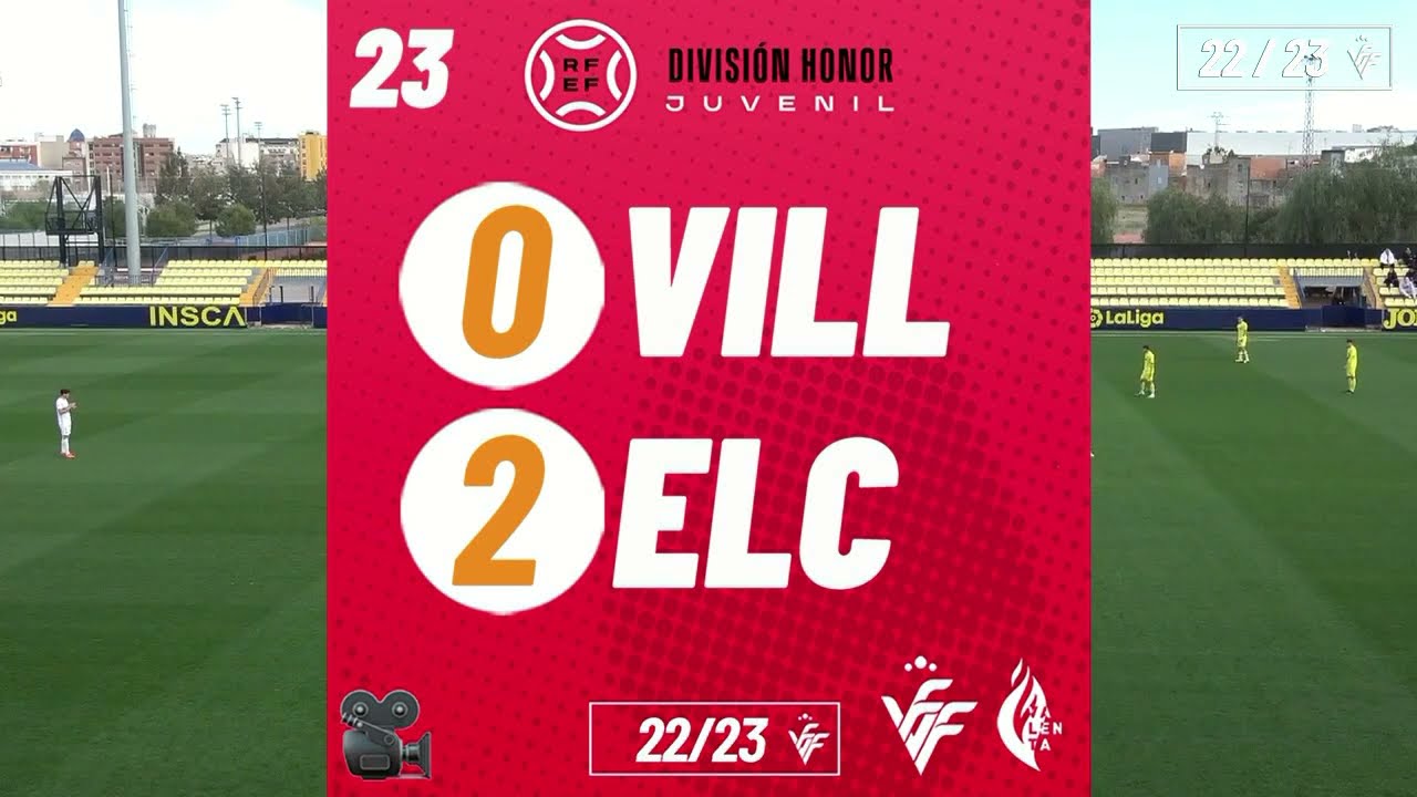 Resum Villarreal CF 0 2 Elche CF 25 2 2023