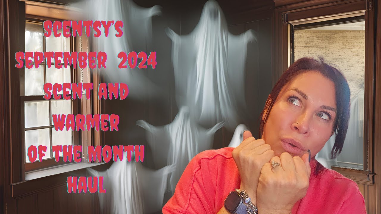 Scentsy Sept 2024 Warmer and Scent of the Month #scentsywax #ghosts #unboxing