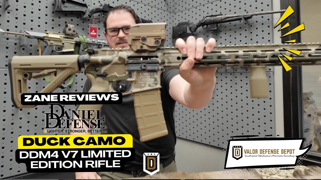 Daniel Defense Duck Camo DDM4 V7 &ndash; Limited Edition Rifle Showcase!