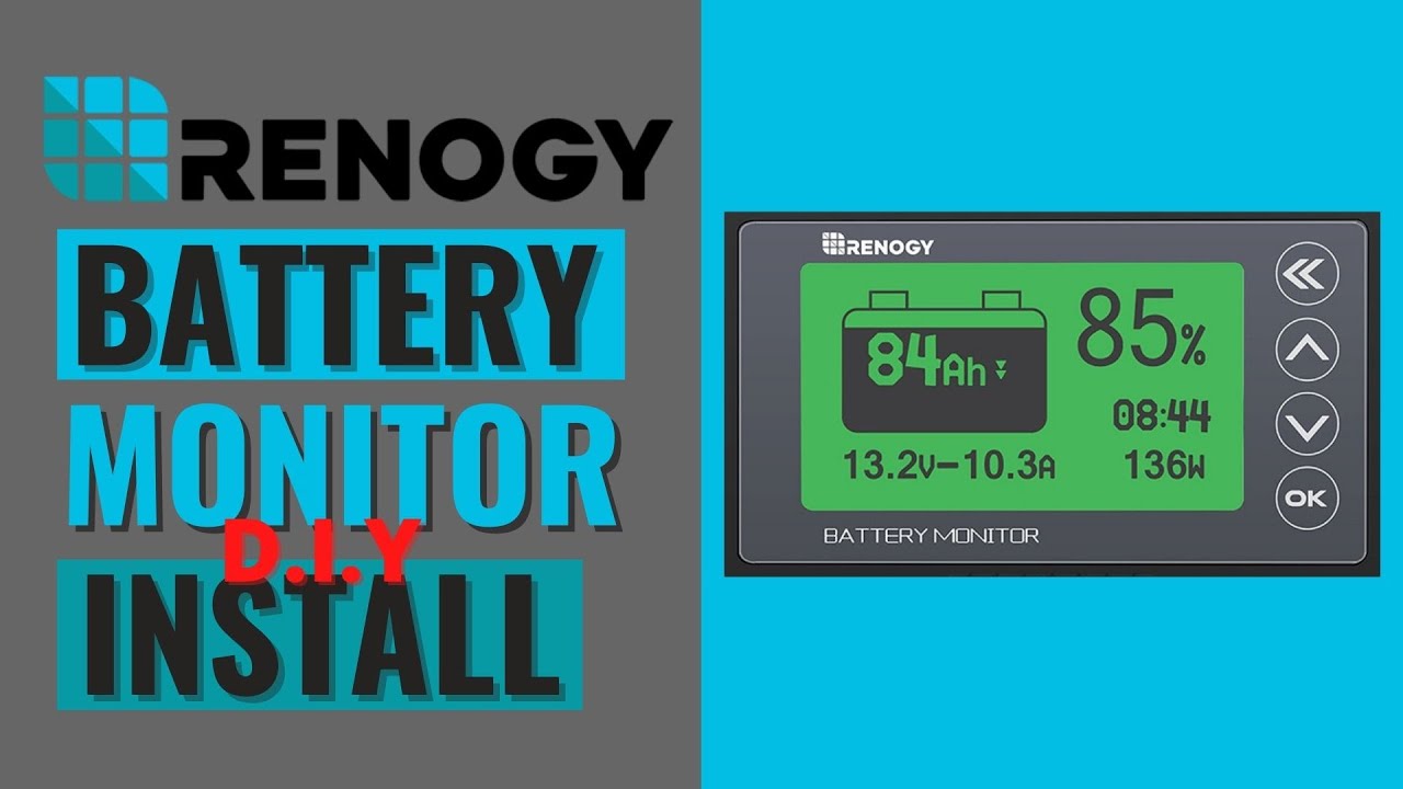 Установка монитора аккумулятора Renogy RBM500 в караван || Легко сделать своими руками!!