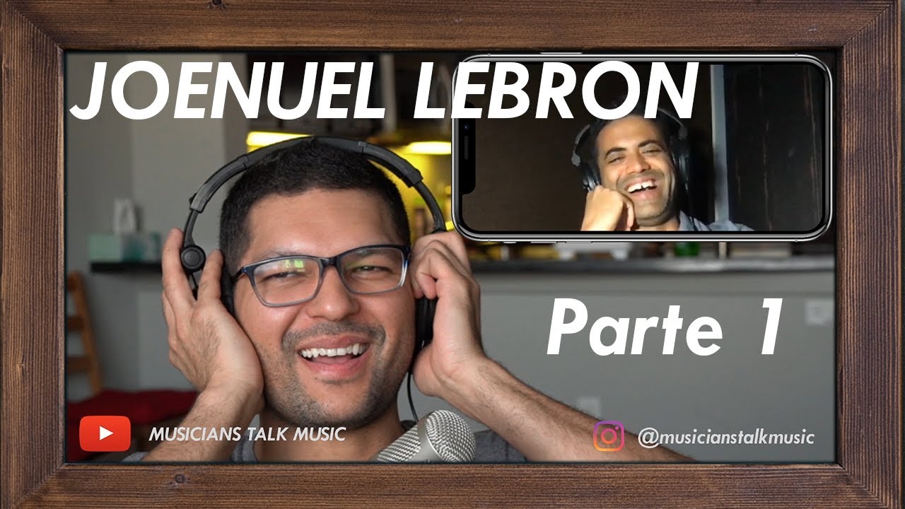 JOENUEL LEBRÓN | De no querer ser músico a tocar con Marc Anthony!