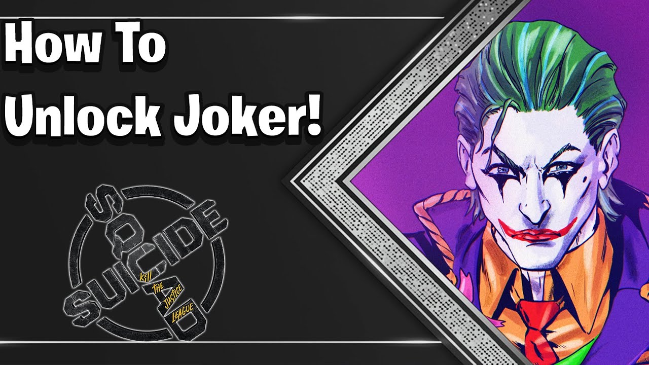 THE FASTEST WAY TO UNLOCK JOKER!....| Suicide Squad: Kill The Justice League