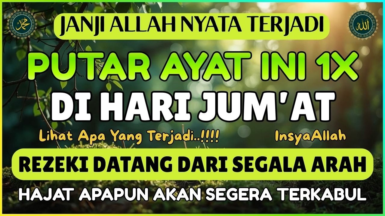 Bacaan Dahsyat! Satu Kali Putar Bisa Datangkan Kekayaan
