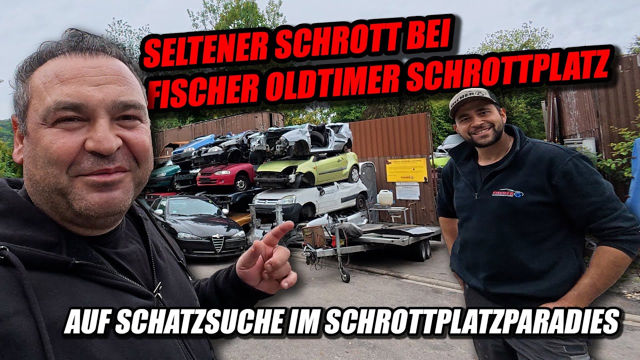 Seltener Schrott bei Fischer Oldtimer Schrottplatz - Auf Schatzsuche im Schrottplatzparadies