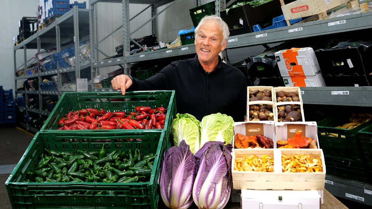 Gert Jan's keuze met Hollandse Jalapeños, Chinese kool én nieuwe oogst paddenstoelen