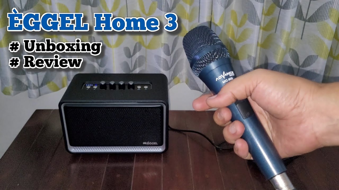 KARAOKE'an Tambah MANTAP ÈGGEL HOME 3 #unboxing #eggel #bluetoothspeaker #karaoke