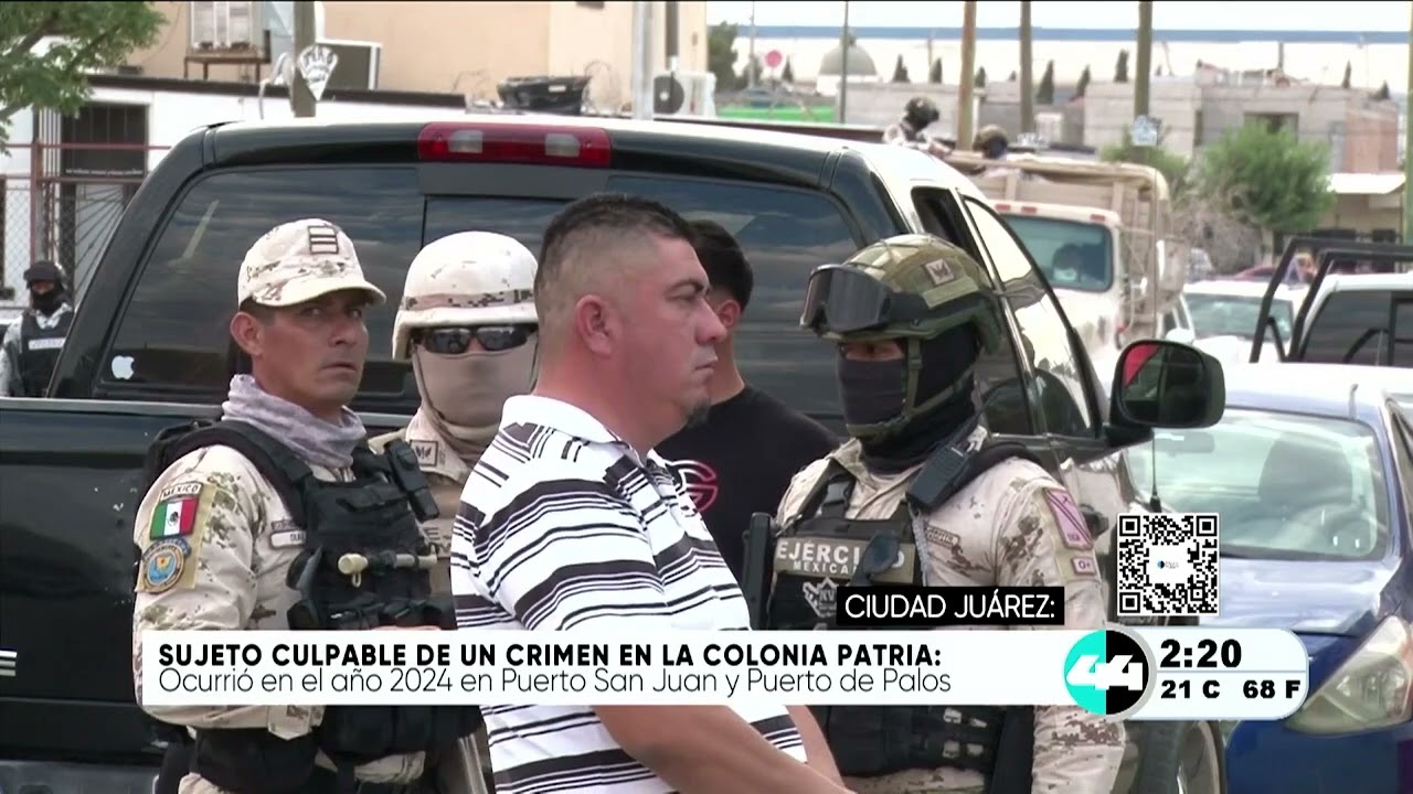 Sujeto culpable de un crimen en la Col  Patria